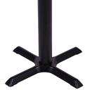 Ver imagem 2 de Base de Mesa Ômega em Ferro Preto Pintura Eletrostática 71,50 cm (Altura).