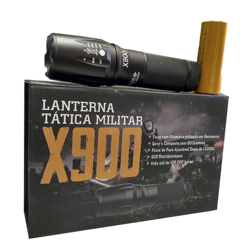 Lanterna Led tatica militar X900 shadowhawk - 1