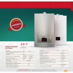 Aquecedor À GÁS 20 Litros Com Duas Duchas Em Inox Para GÁS Natural Komeco - 6