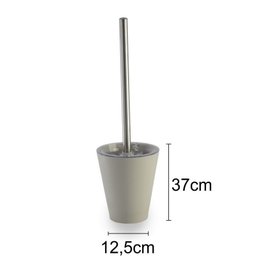 Suporte Escova Sanitária Banheiro Vitra Bege - 2