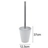 Suporte Escova Sanitária Banheiro Vitra Branco - 2
