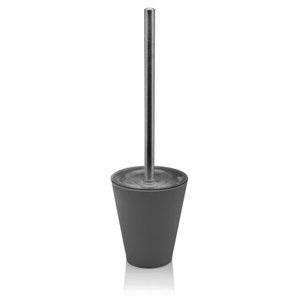 Suporte Escova Sanitária Banheiro Vitra Chumbo