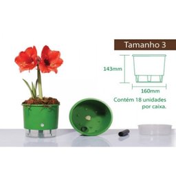 Vaso Auto Irrigável N 3 - Médio - Raiz Azul Serenity - 2