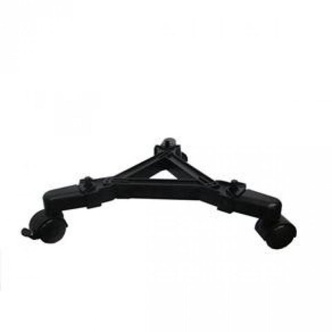 Suporte com Rodízio Verde Vida Preto