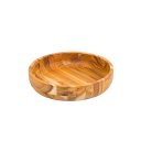 Ver imagem 1 de Gamela Redonda de Madeira Teca para Churrasco Stolf 23 X 23 X 5 Cm