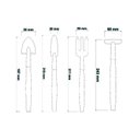 Ver imagem 6 de Conjunto De Ferramentas Para Vasos 4 PEÇAS, Cabos De Madeira Tramontina Ref: 78104/801