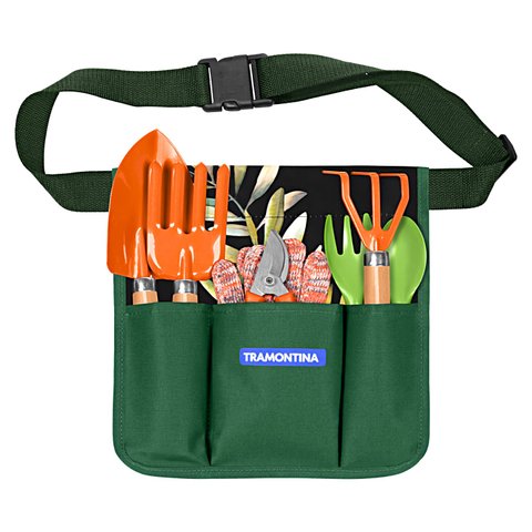 Kit Ferramentas para Jardim com Cinto 8 Peças - Tramontina