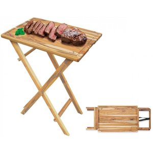 Mesa para Churrasco Desmontável - Stolf 58x38x82cm