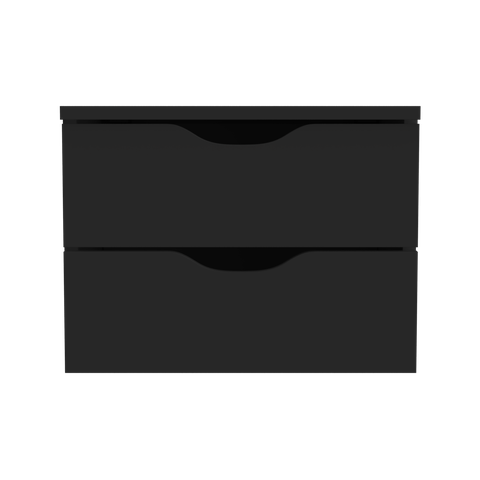 Aparador Suspenso com gaveta Flow , criado mudo suspenso - Preto