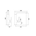 Ver imagem 2 de Misturador Monocomando Cozinha LorenLike chrome 2257 C78