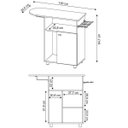 Ver imagem 4 de Tábua de Passar com Organizador TP3010 Branco