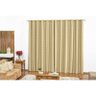 Cortina Luxo Semi Blackout 3M - Ouro - 1