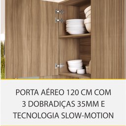 Cozinha Modulada 4 Peças Nesher Rainha Ripado 100% Mdf - 9