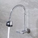 Ver imagem 1 de Torneira Gourmet de Parede Ducha Flexível Cozinha Monocomando - Inox Cozinha Moderna e Alta Pressão