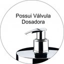 Ver imagem 2 de Porta Sabonete Líquido Dispenser 400ml Pia Banheiro - Branco