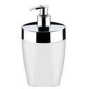 Ver imagem 1 de Porta Sabonete Líquido Dispenser 400ml Pia Banheiro - Branco