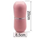 Ver imagem 3 de Porta Algodão/ Cotonete + Porta Escova Banheiro Rosa