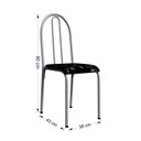 Ver imagem 3 de Conjunto 4 Cadeiras para Cozinha e Sala de Jantar