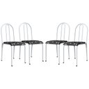 Ver imagem 2 de Conjunto 4 Cadeiras para Cozinha e Sala de Jantar