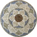 Ver imagem 1 de Mandala Indiana Piso Mosaico Lótus Iii 70cm