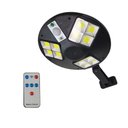 Ver imagem 1 de Luminária Solar Parede Sensor Proximidade Controle Remoto Sem Fio Jardins 12 Leds