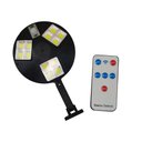 Ver imagem 6 de Luminária Solar Parede Sensor Proximidade Controle Remoto Sem Fio Jardins 12 Leds