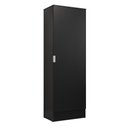 Ver imagem 2 de Armário Multiuso 60 Cm 1 Porta Preto Madesa