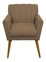 Ver imagem 3 de Kit 2 Poltronas Decorativa Cecília - Cappuccino