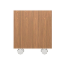 Ver imagem 1 de Baú Organizador de Brinquedos Mdf com Rodízios Plancasa:louro Freijó