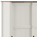 Ver imagem 6 de Guarda Roupa Casal 196cm 3 Portas Deslizantes Lazio Branco/Freijó F07 - Mpozenato