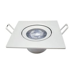 Spot Led Embutir Quadrado Bivolt 7w 3000k Avant - 2