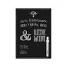 Placa Senha WiFi Liberado - 1