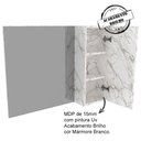 Ver imagem 4 de Gabinete Com Cuba E Espelheira Bn3600x01x02 Marmore Branco