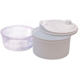 Secadora de salada com sistema giratório