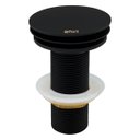 Ver imagem 1 de Válvula Click Redonda para Lavatório Ref 1608 Bk Cor: Preto Fosco Fani