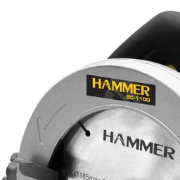 Serra Circular para Madeira 7.1/4 1100W 110V Hammer - 2