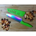 Ver imagem 2 de Faca de Titanium modelo Santoku 7" - LT002