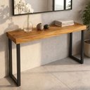 Ver imagem 6 de Aparador Madeira Decor Shop com Acabamento em Verniz 120cm Madeira Teca
