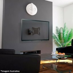 Suporte de Parede Articulado para TVs de 15 a 42 Polegadas Elg A02V2_S Preto - 4