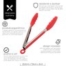 Pegador Pinça de Silicone - Vermelho - 4