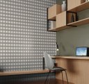 Ver imagem 3 de Papel de Parede Bobinex Revoada - Xadrez Vichi Cinza Escuro 4416