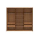 Ver imagem 3 de Guarda Roupa 3 Portas 4 Gavs Porto Politorno Freijo