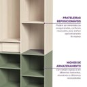 Ver imagem 7 de Quarto Infantil Cama com Grades Petit e Guarda Roupa Curió 2 Portas Casatema MadeiraOriginals Verde