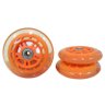 Roda Silicone Patinete Patins Abec 7 Esporte Kit 4 Rodas Laranja (RA-C) - 1