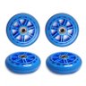 Kit 8 Rodas Rodinha Silicone Patins Patinete 100mm Abec 7 Azul (RA-C) - 3