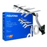 Antena Externa Tv Uhf Hdtv Dtv-1500 Aquario Cabo e Suporte - 1