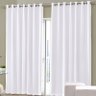Cortina de Voil com Blackout Plástico 4,00x2,50 Branco - 1