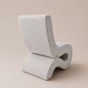 Ver imagem 5 de Poltrona Decorativa Marina Bouclê Moscow Design Orgânico Moderno