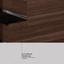 Ver imagem 5 de Guarda Roupa Lotus Quarto com 4 Portas e 2 Gavetas Cafe Touch