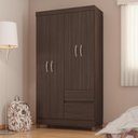 Ver imagem 2 de Guarda Roupa Lotus Quarto com 4 Portas e 2 Gavetas Cafe Touch